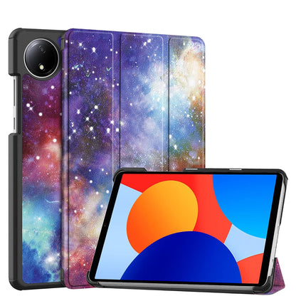 Cover til Xiaomi Redmi Pad SE 8.7, Techsuit, FoldPro Galaxy, Multifarvet