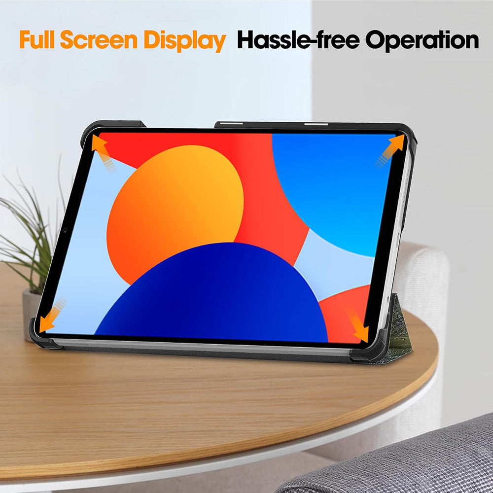 Cover til Xiaomi Redmi Pad SE 8.7, Techsuit, FoldPro Galaxy, Multifarvet