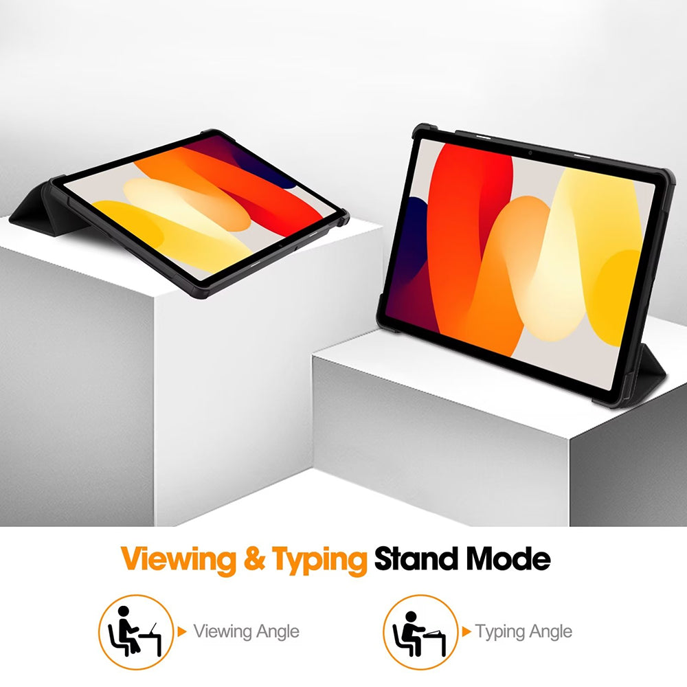 Cover til Xiaomi Redmi Pad SE, Techsuit, FoldPro Butterfly, Multifarvet