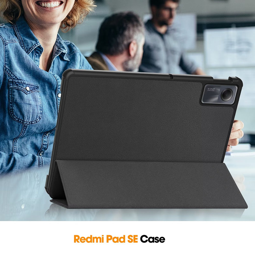 Cover til Xiaomi Redmi Pad SE, Techsuit, FoldPro Butterfly, Multifarvet
