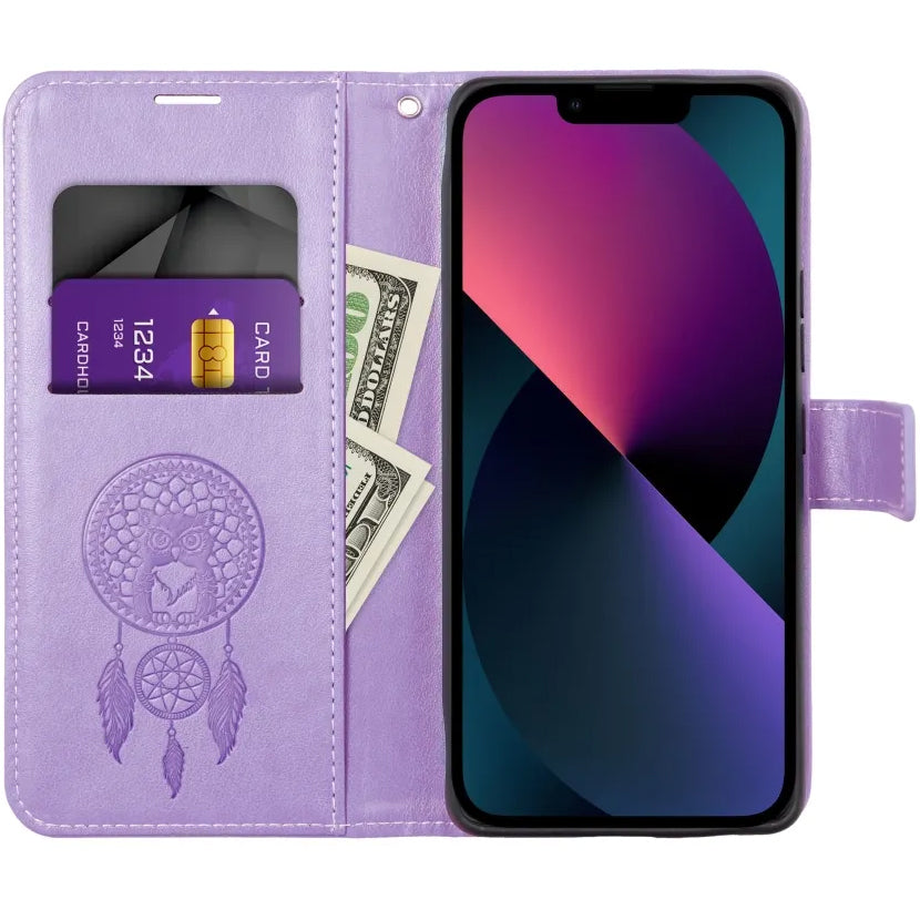 Cover til Samsung Galaxy A22 5G A226, OEM, MEZZO Dream Catcher, Lilla