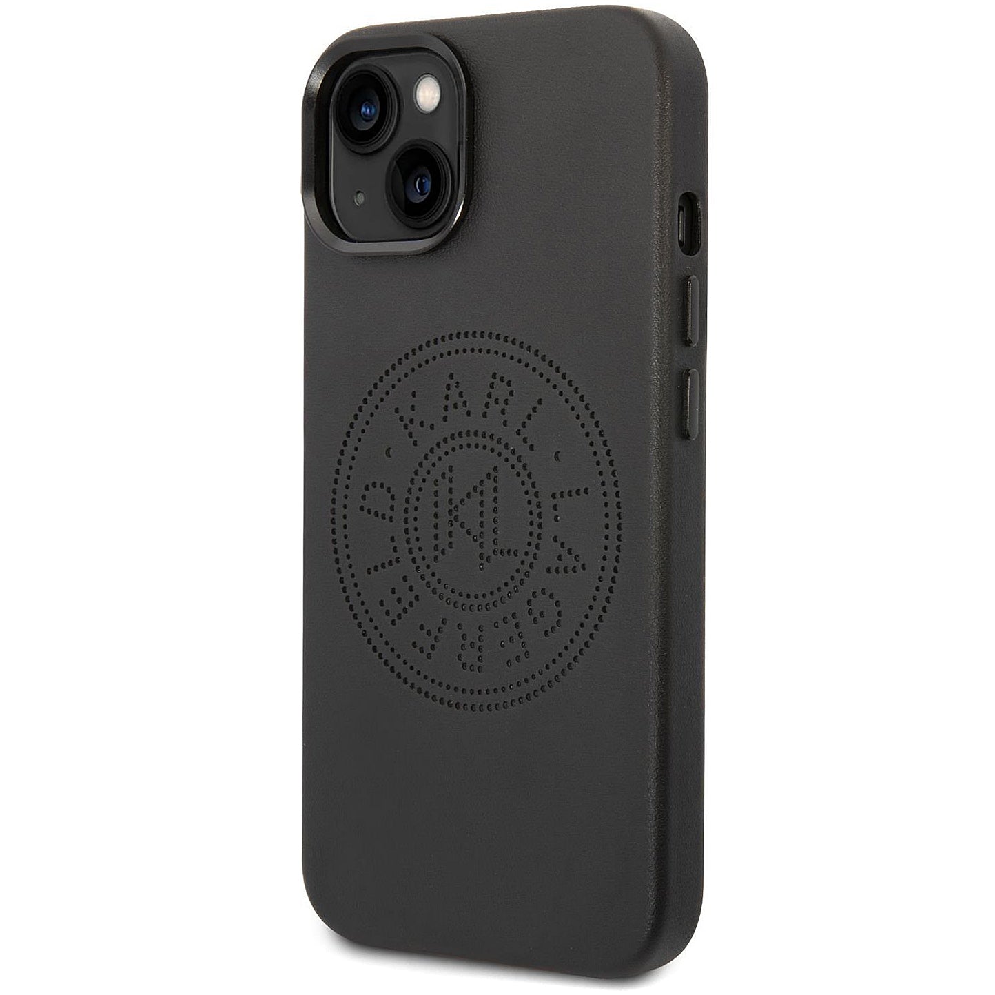Etui til Apple iPhone 14 Plus, Karl Lagerfeld, Perforated Logo, Sort