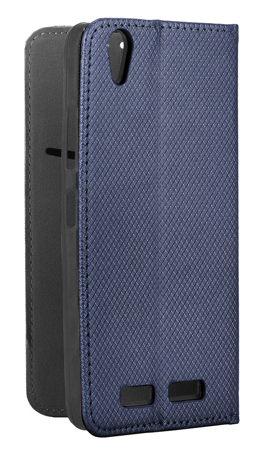 Cover til Samsung Galaxy A53 5G A536, OEM, Smart Magnet, Mørkeblå