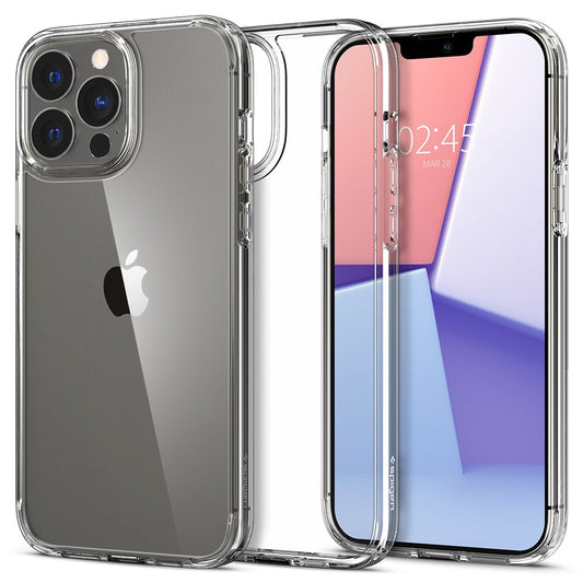 Etui til Apple iPhone 13 Pro Max, Spigen, Ultra Hybrid, Gennemsigtig SPN1759CL