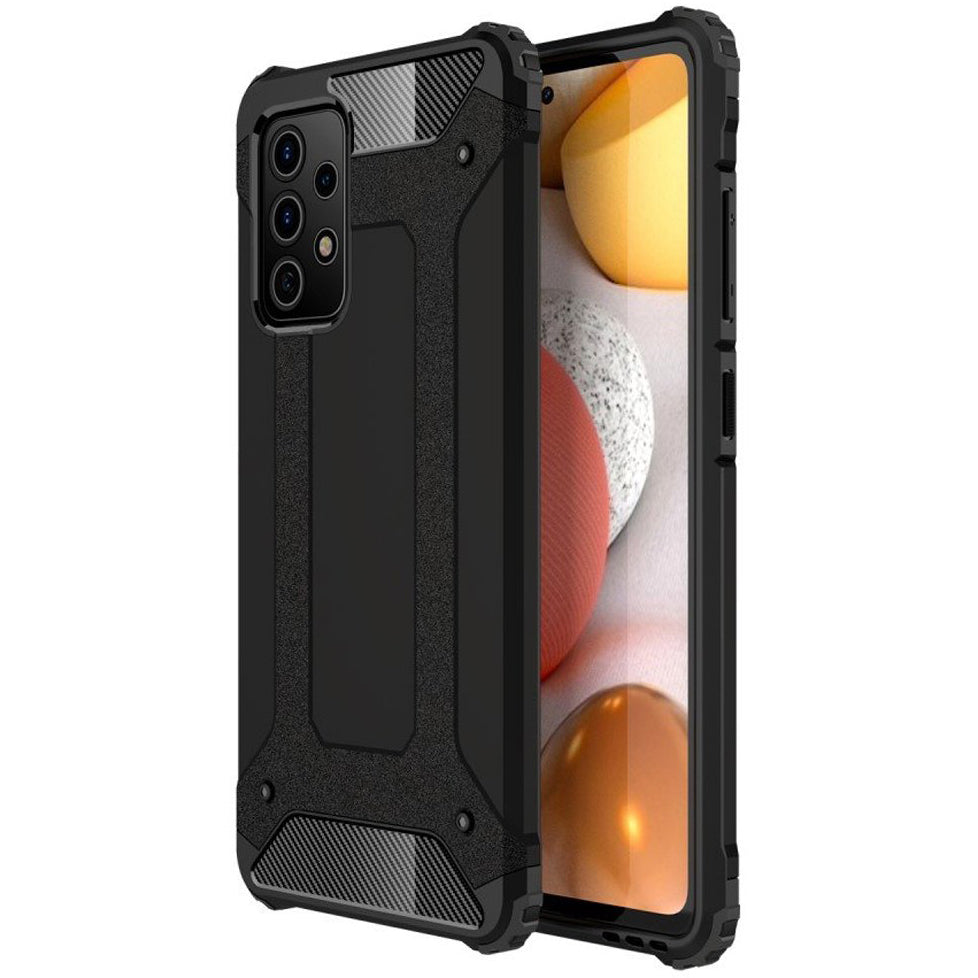 Case for Samsung Galaxy A52s 5G A528 / A52 A525, OEM, Hybrid Armor, Black