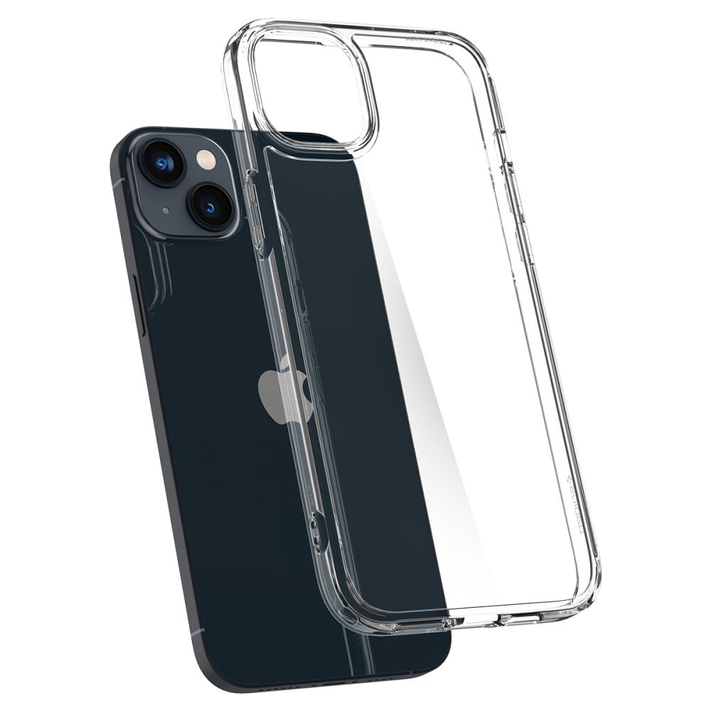 Etui til Apple iPhone 14, Spigen, Ultra Hybrid, Gennemsigtig ACS05040