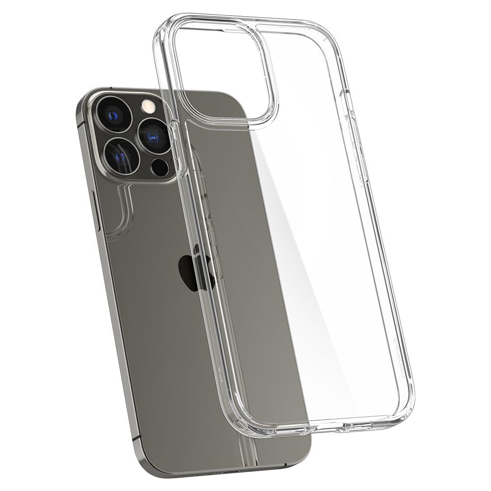 Etui til Apple iPhone 13 Pro Max, Spigen, Ultra Hybrid, Gennemsigtig SPN1759CL