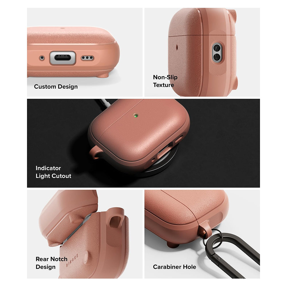 Ringke Onyx Magnetic Cover til Apple AirPods Pro 3, Bronze