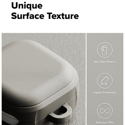Ringke Onyx Magnetic etui til Samsung Galaxy Buds4 / Buds4 Pro, Grå