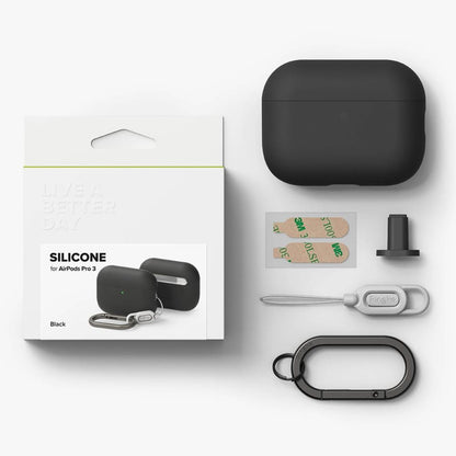 Ringke etui til Apple AirPods 3, Sort