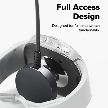 Ringke Slim etui til Samsung Galaxy Watch8 40mm, Sæt med 2 stykker, Gennemsigtig