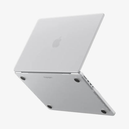 Spigen Airskin cover til Apple MacBook Pro 16inch (2026) / (2024) / (2023) / (2021), Satin Transparent ACS11526