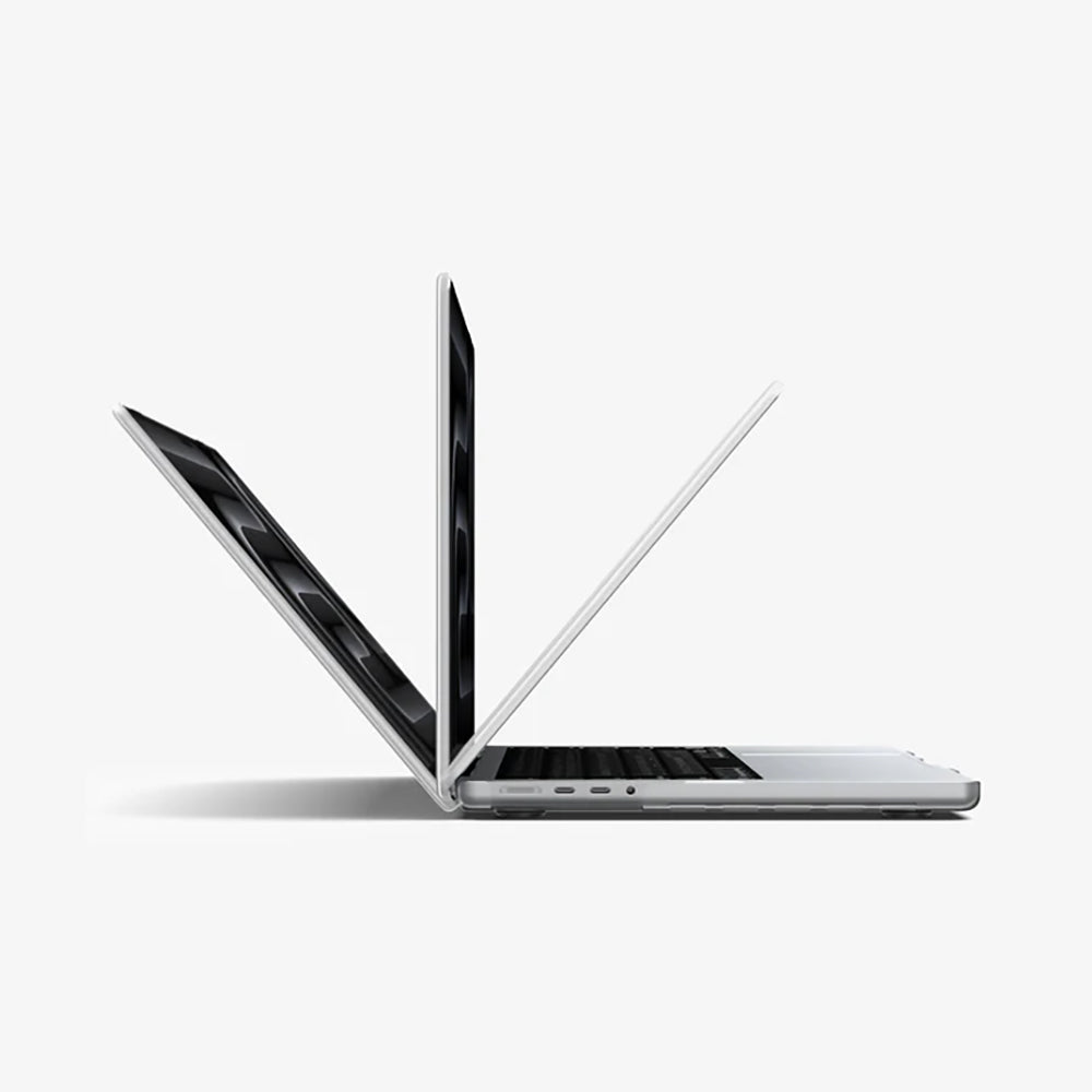 Spigen Airskin cover til Apple MacBook Pro 16inch (2026) / (2024) / (2023) / (2021), Satin Transparent ACS11526