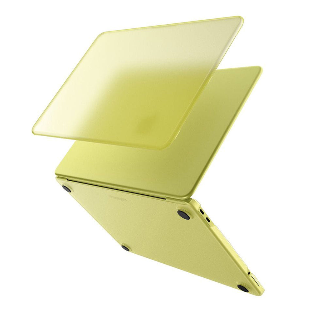 Spigen Airskin-etui til Apple MacBook Neo 13 tommer, Satin Gul ACS11544