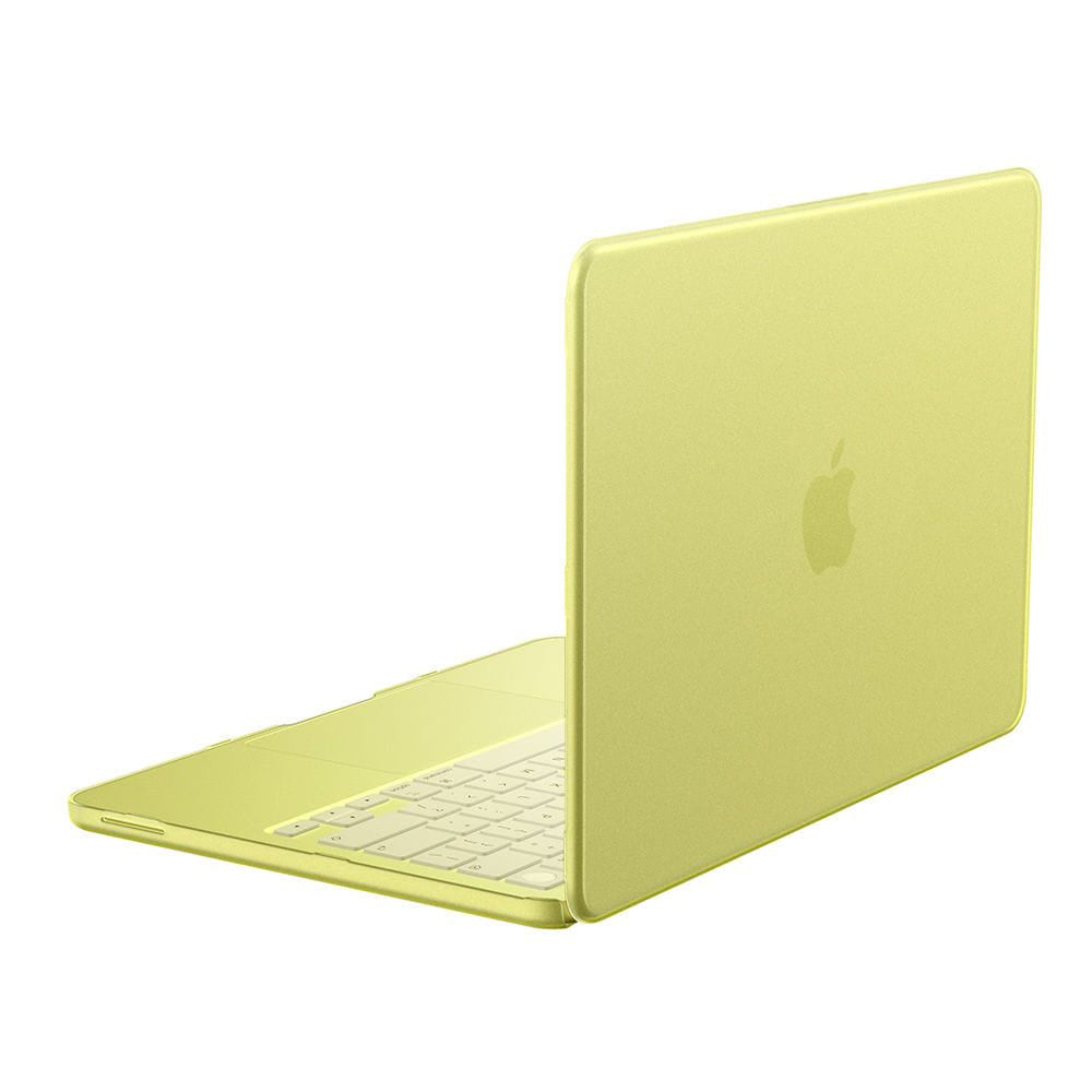 Spigen Airskin-etui til Apple MacBook Neo 13 tommer, Satin Gul ACS11544