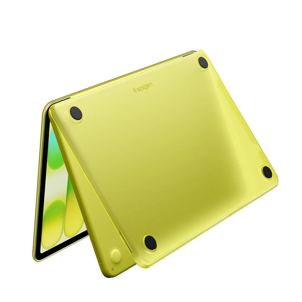 Spigen Airskin-etui til Apple MacBook Neo 13 tommer, Satin Gul ACS11544