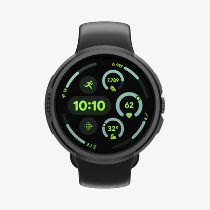 Spigen Liquid Air cover til Google Pixel Watch 4 45mm, Mat Sort ACS11222