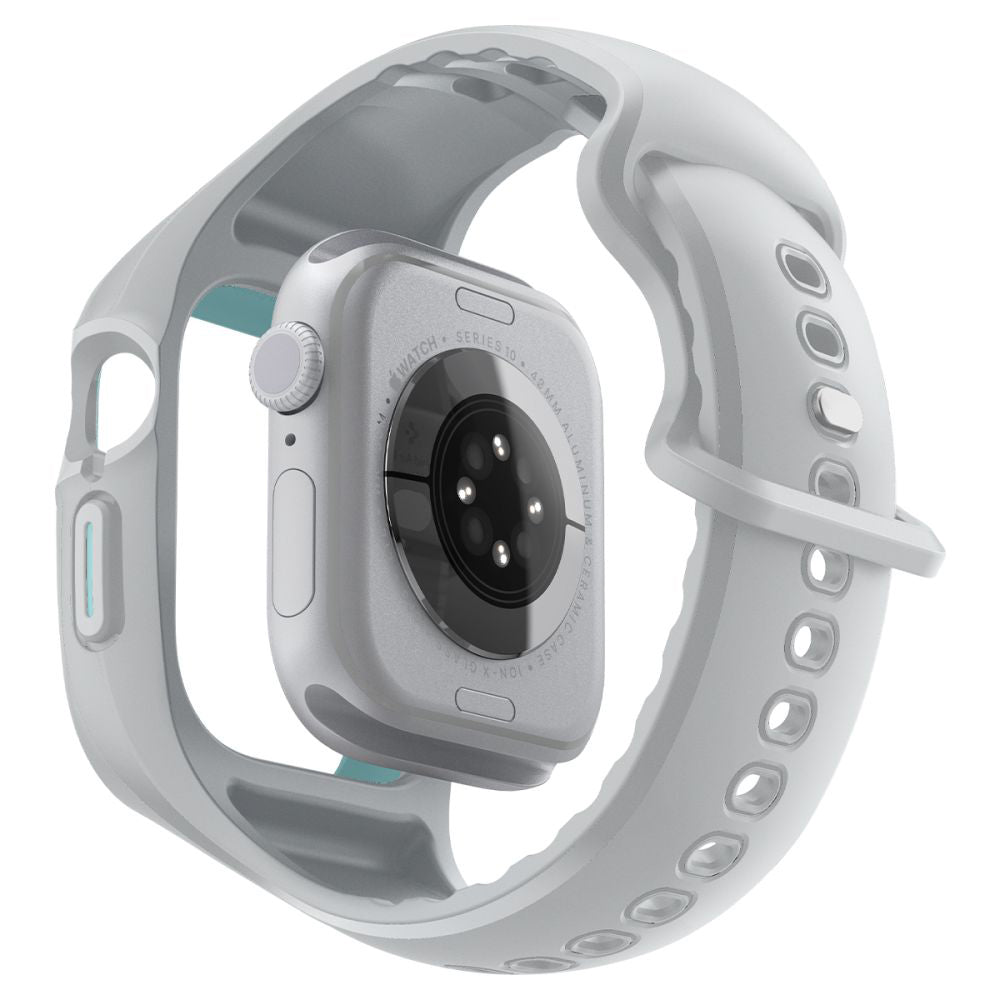 Spigen Liquid Air Pro cover til Apple Watch Series 10 / 11 46mm, Grå ACS09318