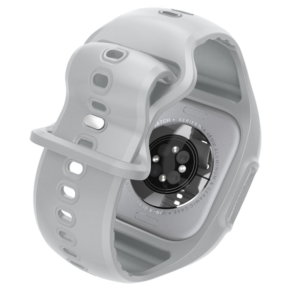 Spigen Liquid Air Pro cover til Apple Watch Series 10 / 11 46mm, Grå ACS09318