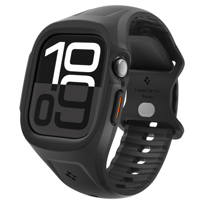 Spigen Liquid Air Pro cover til Apple Watch Series 10 / 11 46mm, Mat Sort ACS09317
