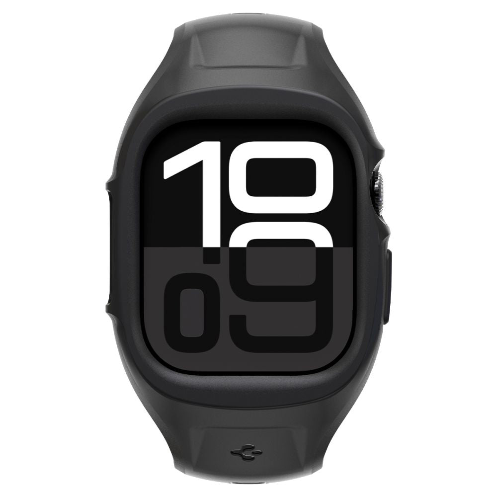 Spigen Liquid Air Pro cover til Apple Watch Series 10 / 11 46mm, Mat Sort ACS09317