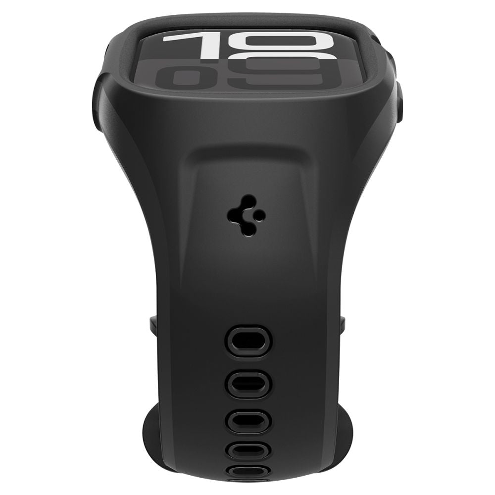 Spigen Liquid Air Pro cover til Apple Watch Series 10 / 11 46mm, Mat Sort ACS09317
