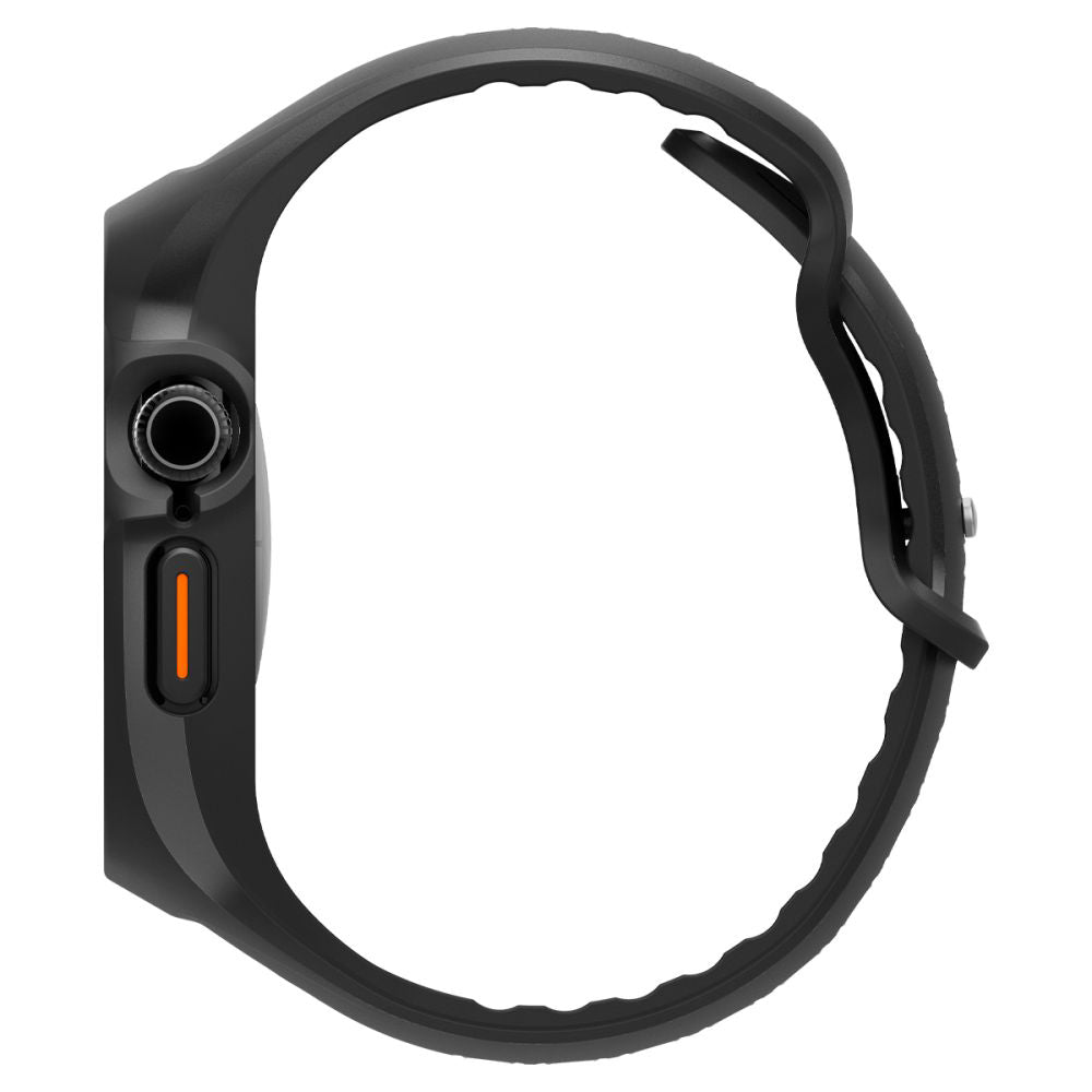 Spigen Liquid Air Pro cover til Apple Watch Series 10 / 11 46mm, Mat Sort ACS09317
