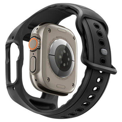 Spigen Liquid Air Pro cover med skærmbeskytter til Apple Watch Ultra Series, Mat Sort ACS11416