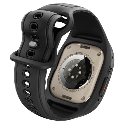 Spigen Liquid Air Pro cover med skærmbeskytter til Apple Watch Ultra Series, Mat Sort ACS11416