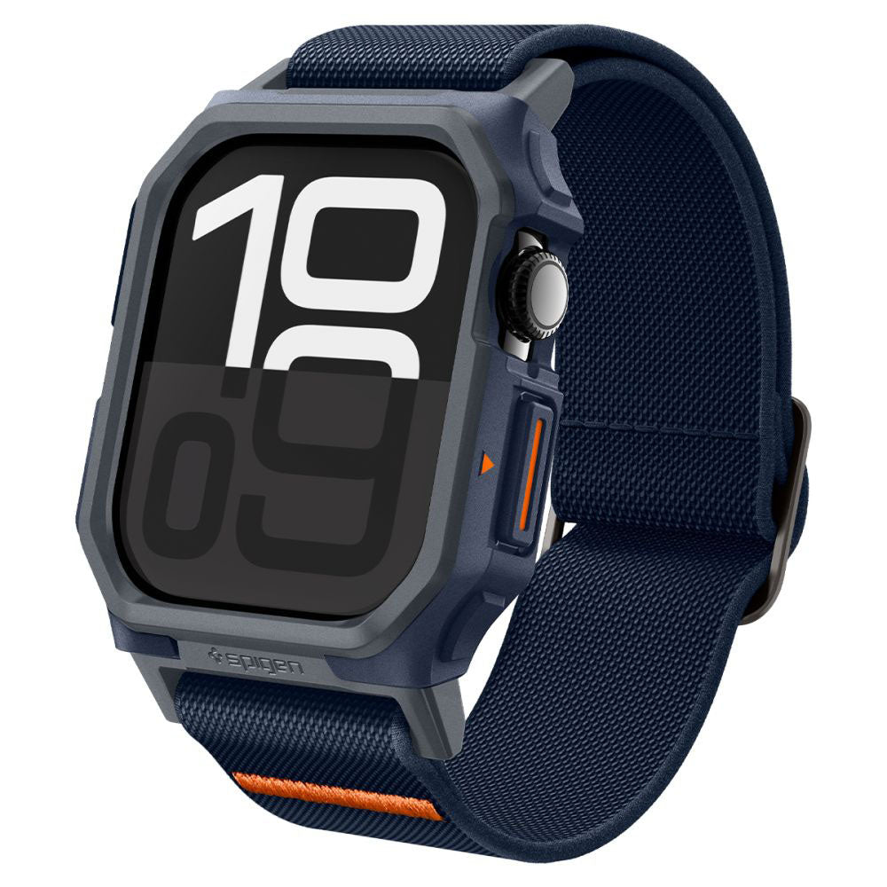 Spigen Lite Fit Pro etui til Apple Watch Series 10 46mm, Marineblå ACS08925