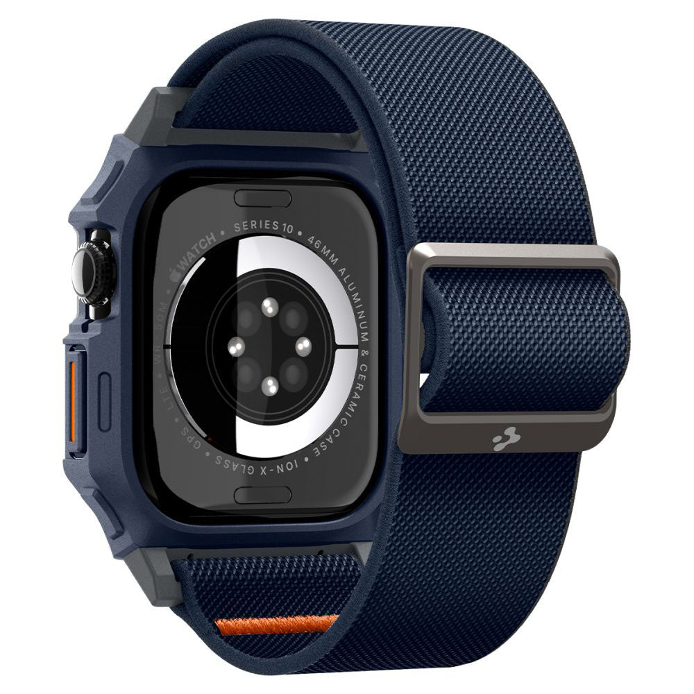 Spigen Lite Fit Pro etui til Apple Watch Series 10 46mm, Marineblå ACS08925
