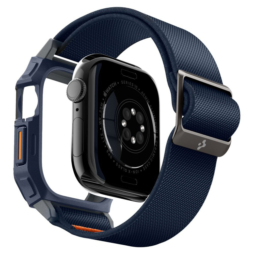 Spigen Lite Fit Pro etui til Apple Watch Series 10 46mm, Marineblå ACS08925