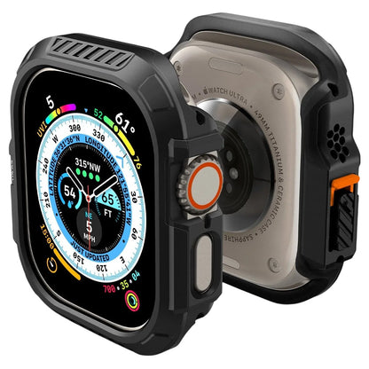 Spigen Lock Fit cover til Apple Watch Ultra Series, Mat Sort ACS06208