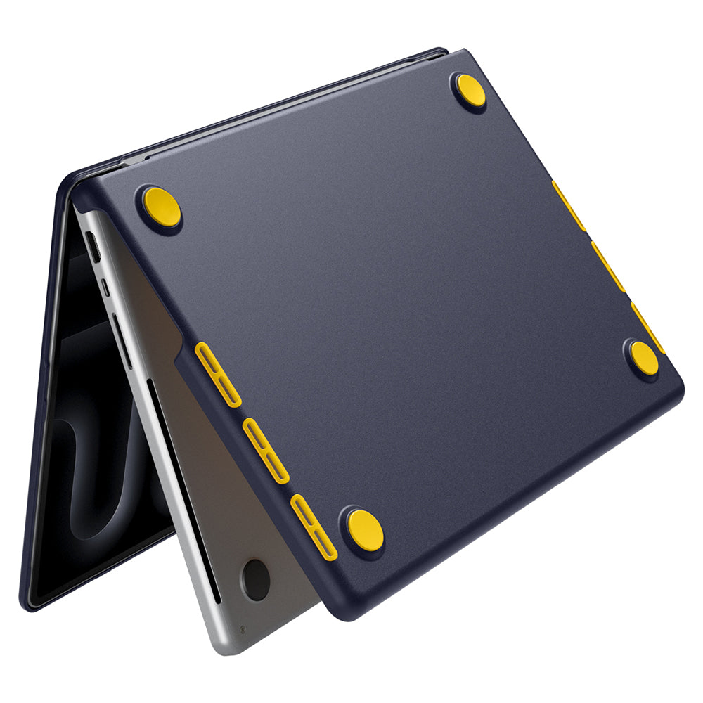Spigen Nano Pop cover til Apple MacBook Pro 14 tommer (2026) / (2025) / (2024) / (2023) / (2021), Mørkeblå ACS11271