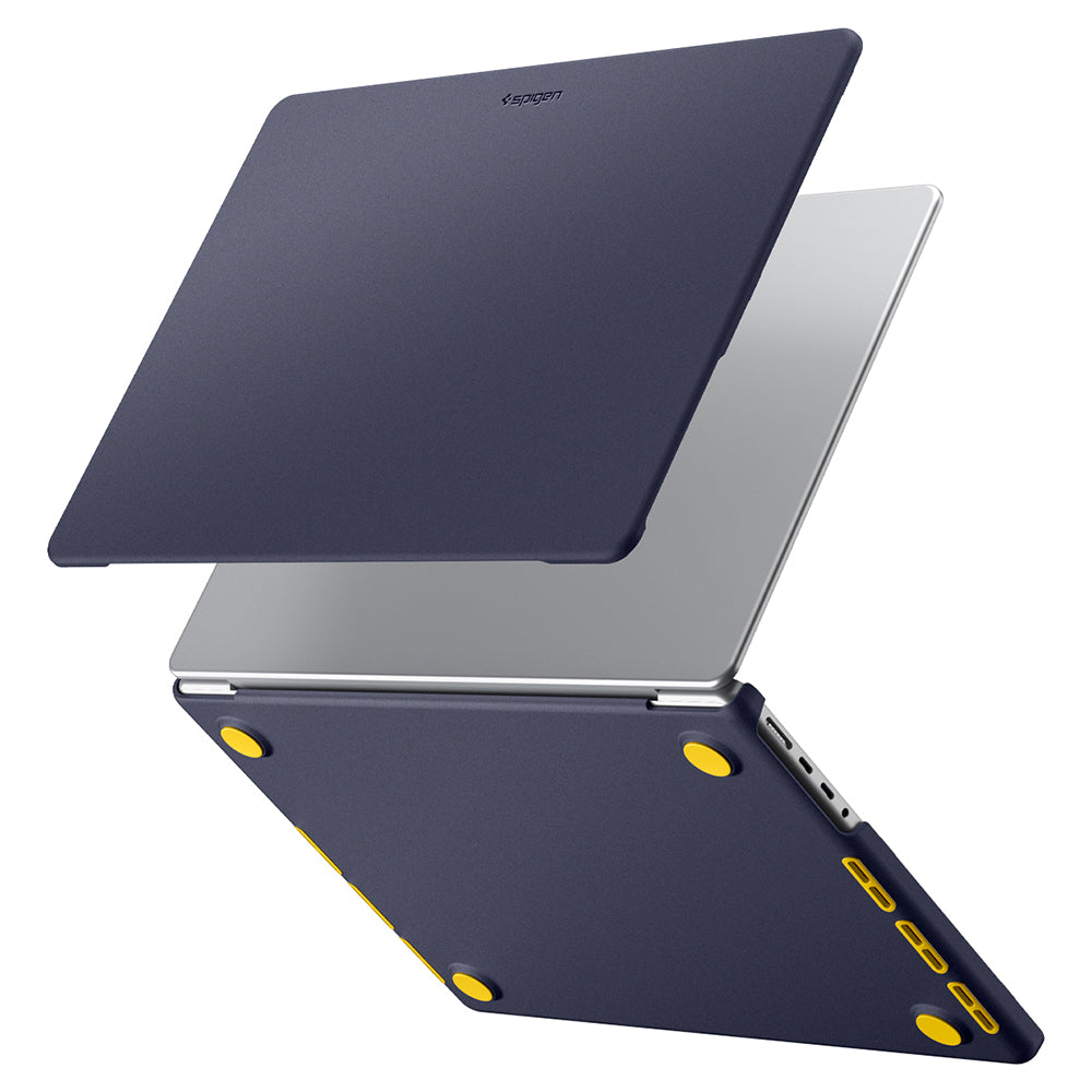 Spigen Nano Pop cover til Apple MacBook Pro 16 tommer (2026) / (2024) / (2023) / (2021), Mørkeblå ACS11274