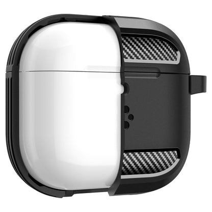 Spigen Rugged Armor etui til Apple AirPods 4, Mat Sort