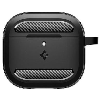 Spigen Rugged Armor etui til Apple AirPods 4, Mat Sort