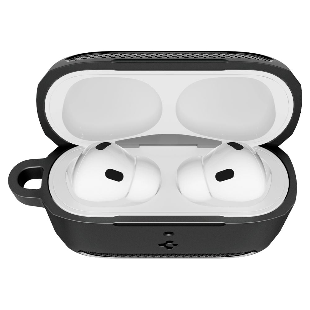 Spigen Rugged Armor etui til Apple AirPods Pro 3, Mat Sort ACS09822