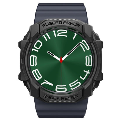 Spigen Rugged Armor cover til Samsung Galaxy Watch Ultra, Sort