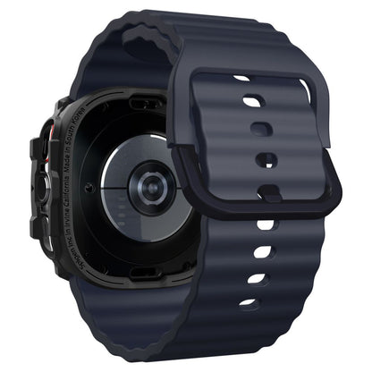 Spigen Rugged Armor cover til Samsung Galaxy Watch Ultra, Sort