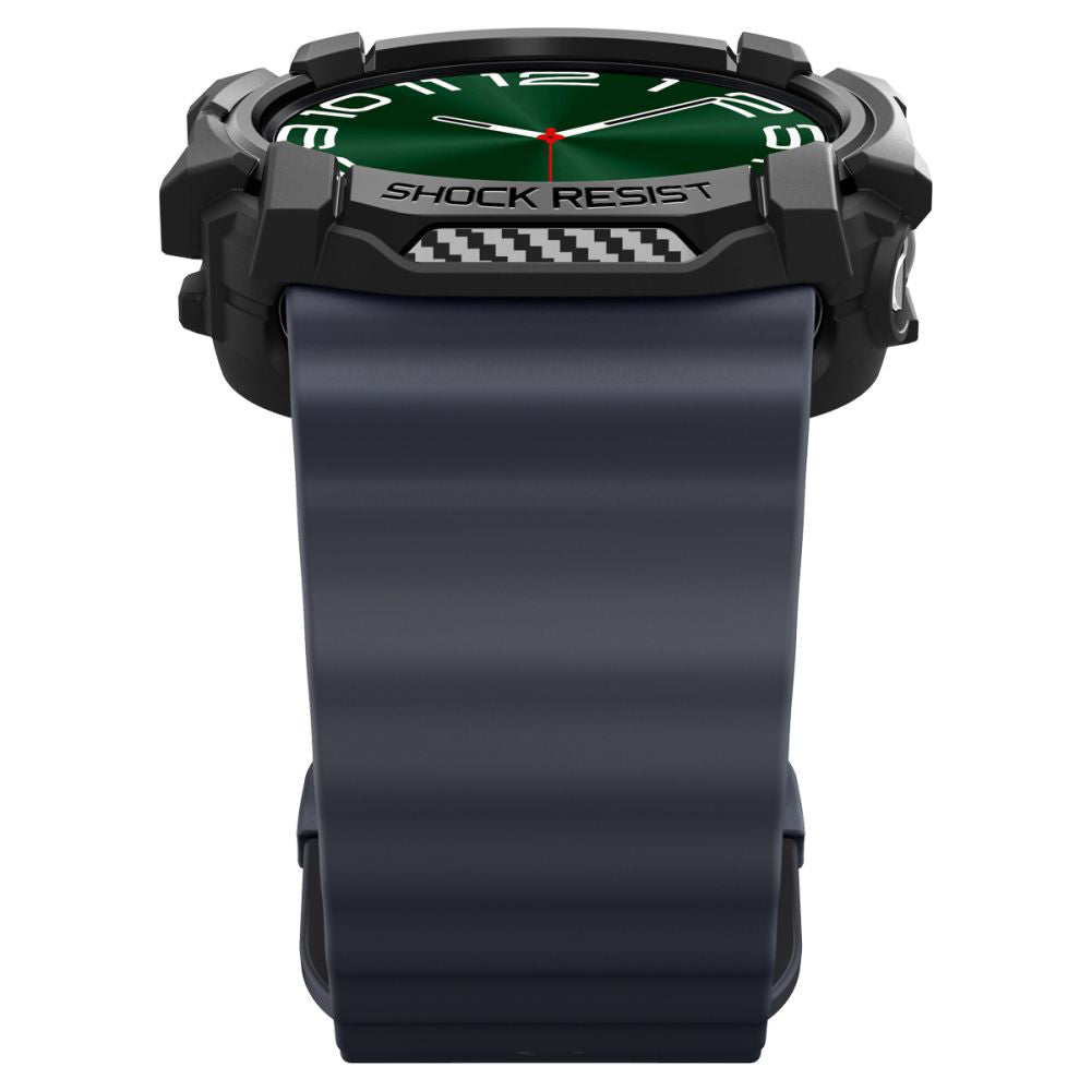 Spigen Rugged Armor cover til Samsung Galaxy Watch Ultra, Sort