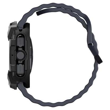 Spigen Rugged Armor cover til Samsung Galaxy Watch Ultra, Sort
