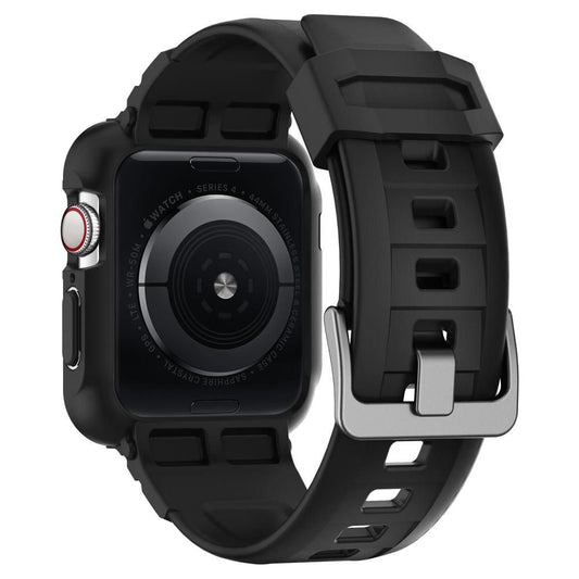 Spigen Rugged Armor Pro cover til Apple Watch 44mm Series, Sort 062CS25324