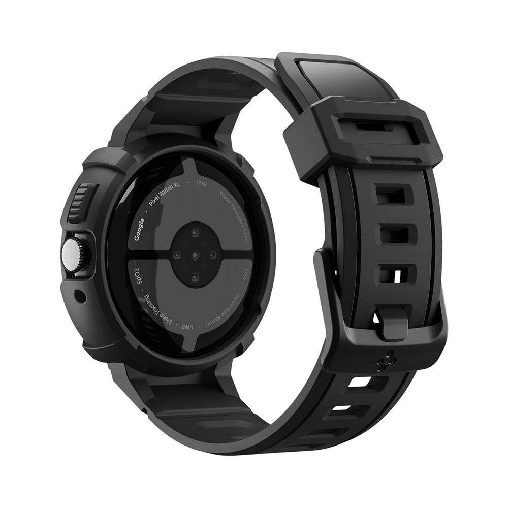 Spigen Rugged Armor Pro cover til Google Pixel Watch 41mm Series, Sort ACS09484