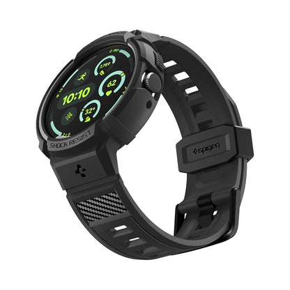 Spigen Rugged Armor Pro cover til Google Pixel Watch 41mm Series, Sort ACS09484