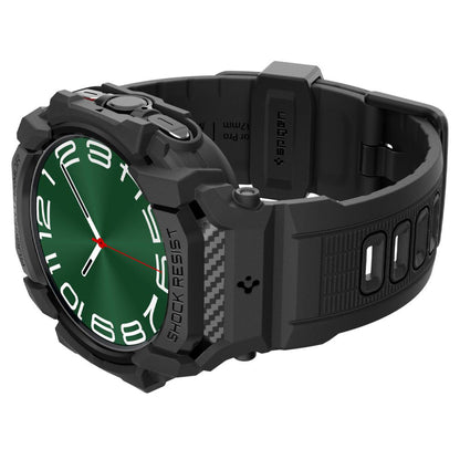 Spigen Rugged Armor Pro Case for Samsung Galaxy Watch Ultra, Black ACS08427