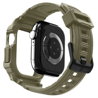 Spigen Rugged Armor Pro V2 etui til Apple Watch Series 10 46mm, Khaki