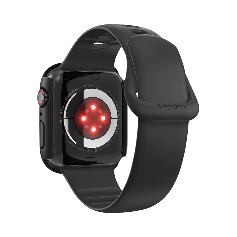 Spigen Thin Fit 360 cover til Apple Watch Series 40mm, Sort ACS11593