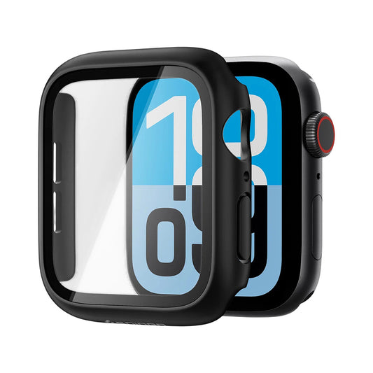 Spigen Thin Fit 360 cover til Apple Watch Series 44mm, Sort ACS11592