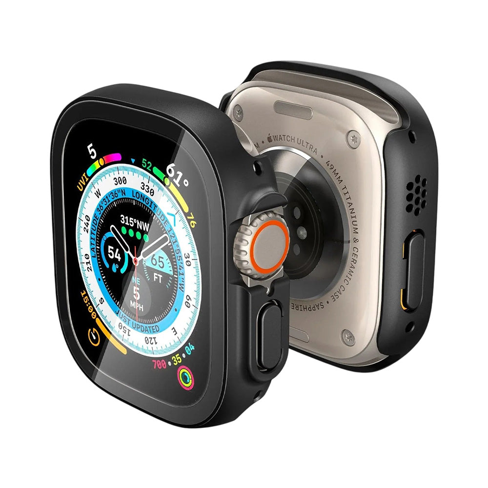 Spigen Thin Fit 360 cover til Apple Watch Ultra Series, Sort ACS05558